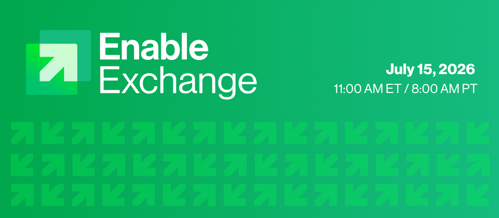 Enable Exchange Webinar Series